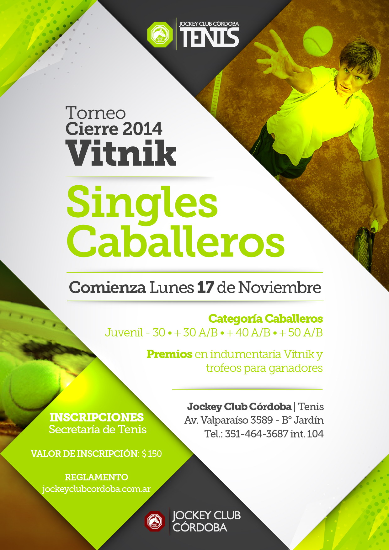 Jockey Club Córdoba Tenis - Torneo Singles Caballeros Vitnik-02