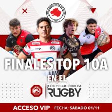 Entrada VIP: TOP 10A 2025 - Sábado 01/11