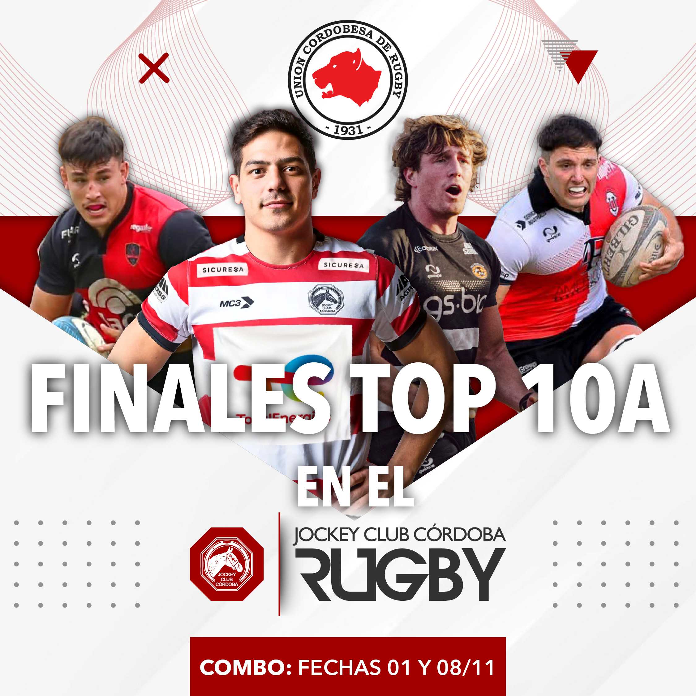 Entrada VIP: TOP 10A 2025 - COMBO 2 FECHAS Sábados 01 y 08/11