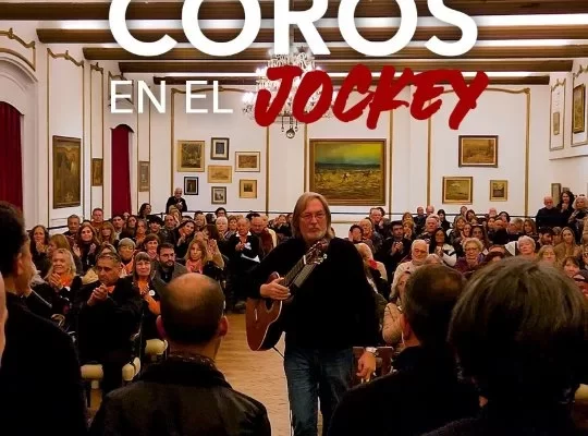 El jueves pasado vivimos una noche muy especial en nuestra sede del centro con "Coros en el Jockey".
